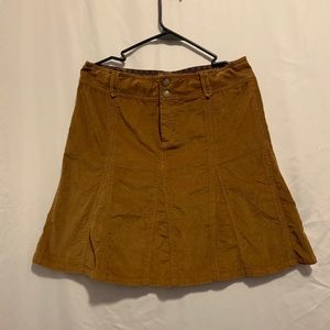 Athleta Corduroy Skirt Size 8